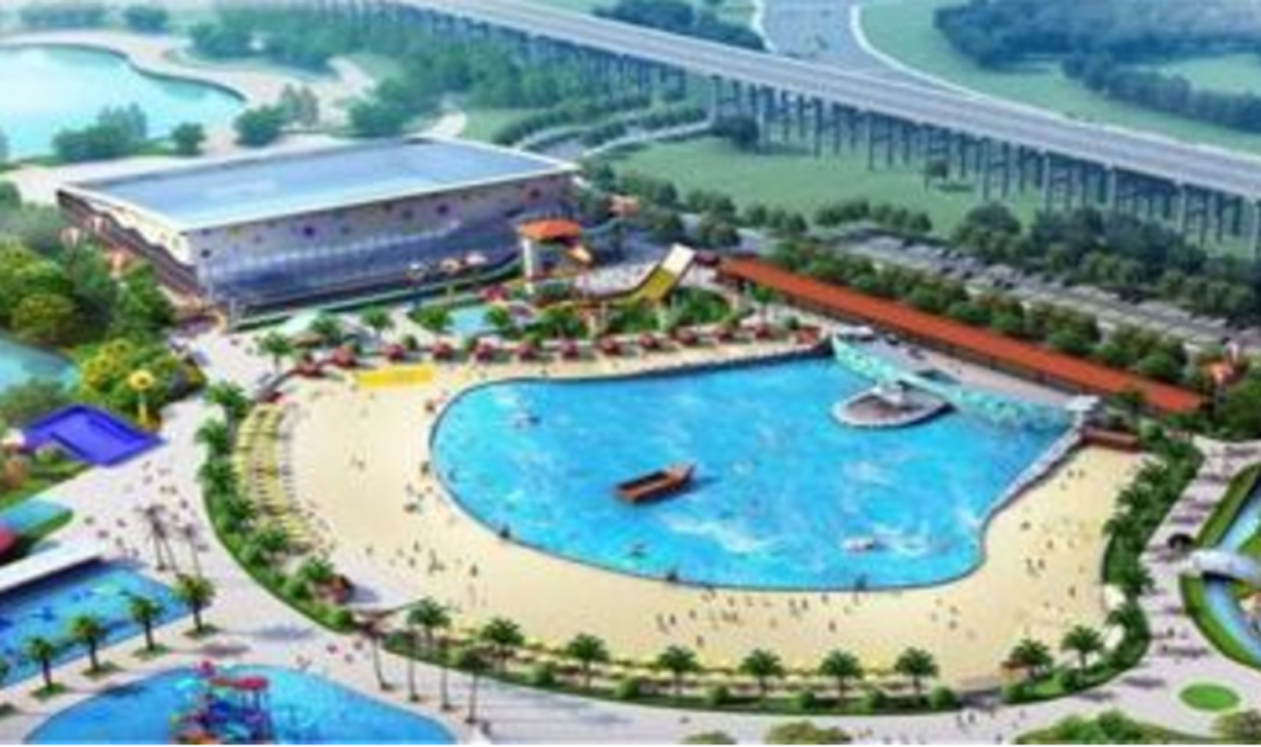 仰天湖景觀及配套工程政府購(gòu)買服務(wù)項目景觀橋一(yī)線牽橋